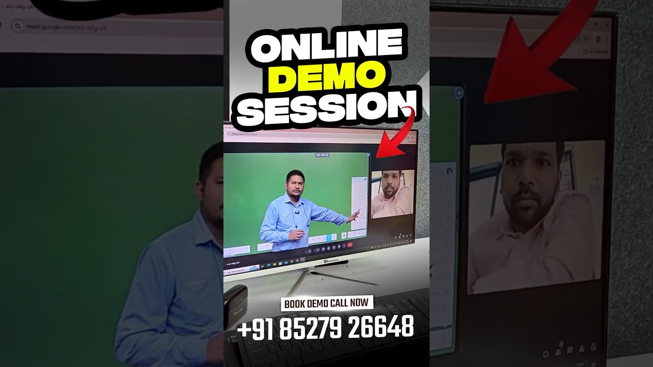 Online Demo Session | Smart Class Setup Provider In India | Online Classroom Solution Provider