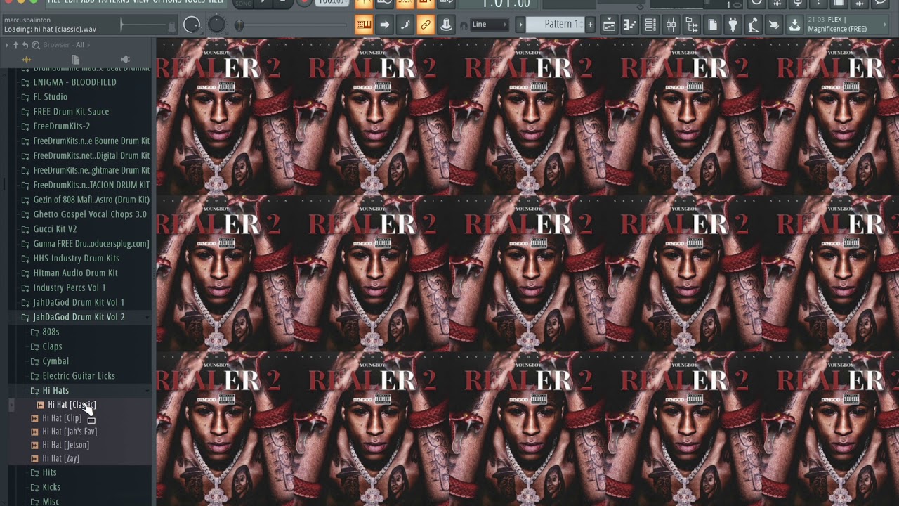 [RARE] NBA YoungBoy X JayDaYoungan Drum Kit | JahDaGod Drum Kit Vol. 2 | Rare Baton Rouge Sounds