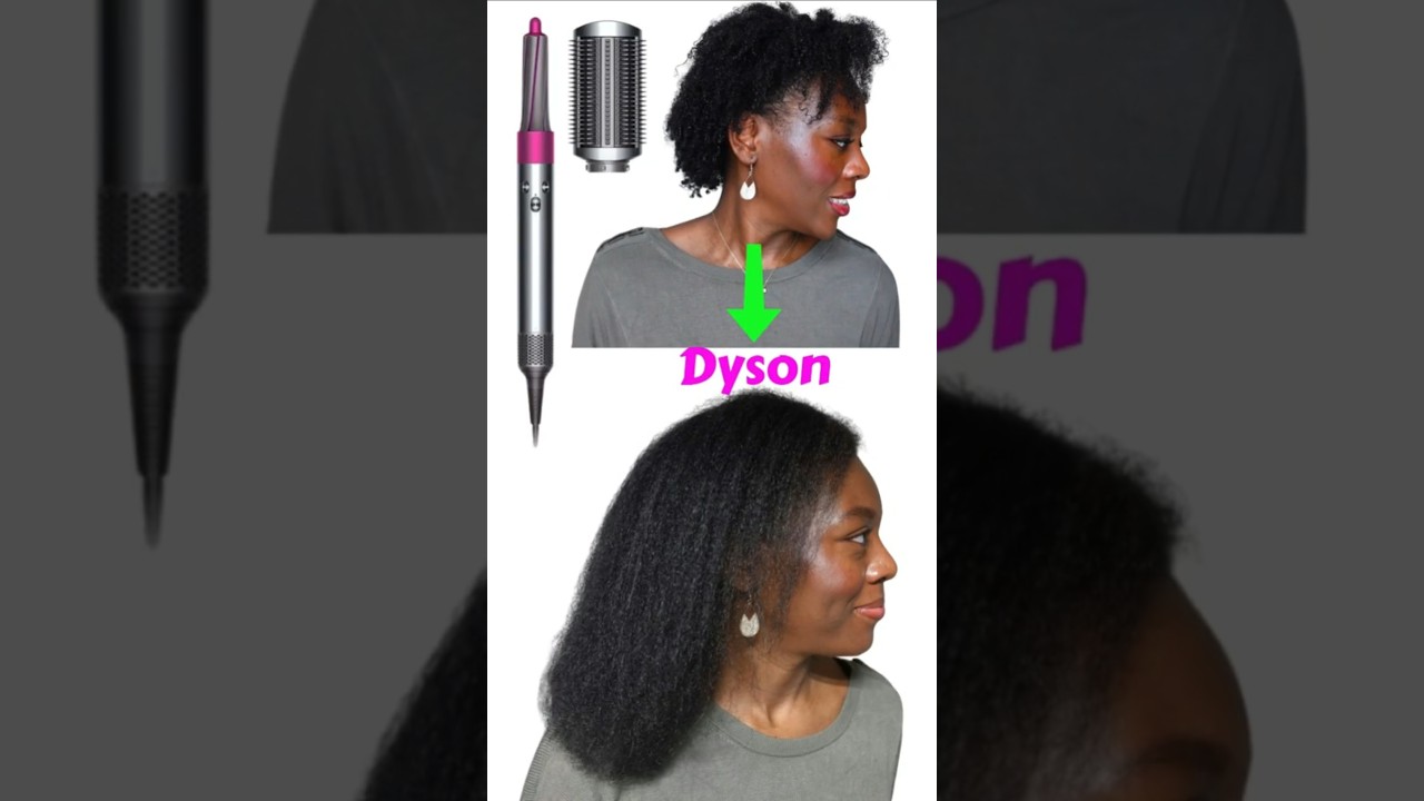 Dyson airwrap on 4c hair