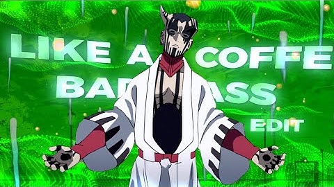 "Jigen"☕ - Like a Coffe [Edit/AMV] - ||Alight Motion|| - free preset !