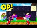 OVERPOWERED BED DEFENSE TROLL! (Minecraft BED WARS)