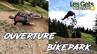 Ouverture du Bikepark des Gets : Entre tricks et Crash !