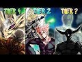 One Punch Man Tier Groups (Most Powerful)