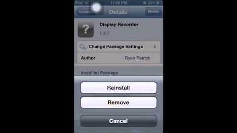 How to get display recorder free with audio!!! iPod 4g ,iPh