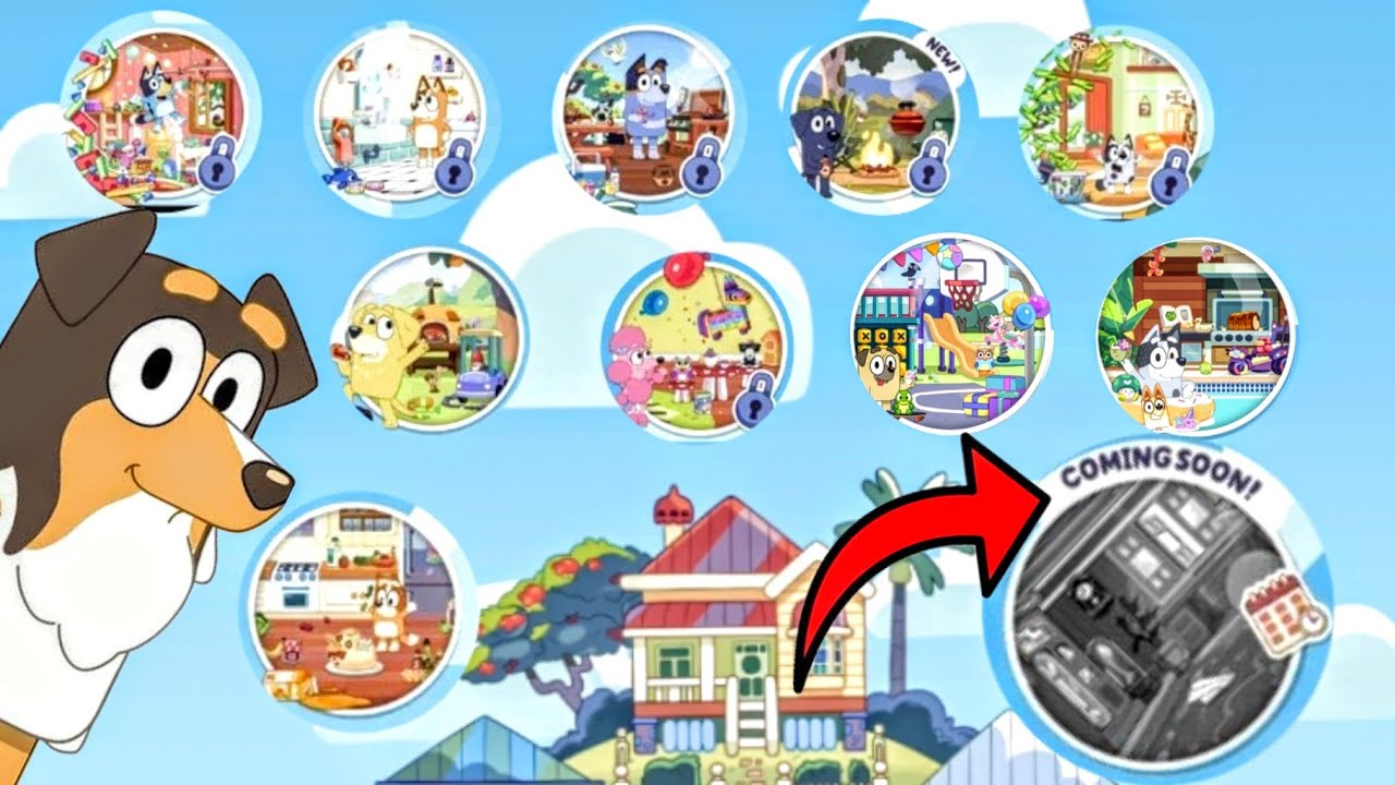 В игре Bluey Let's Play разблокируйте всех персонажей с помощью этого волшебного ключа.