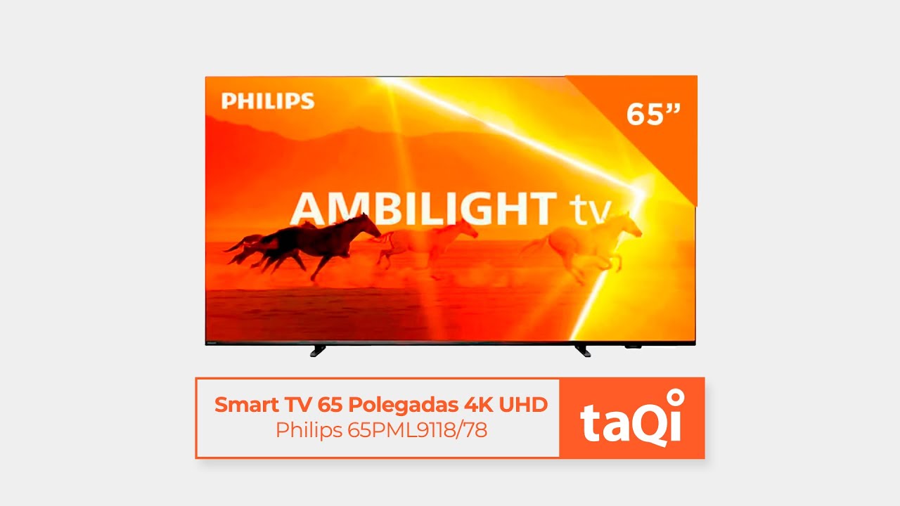 Smart TV Philips 65 Polegadas 4K UHD 65PML9118/78 | taQi
