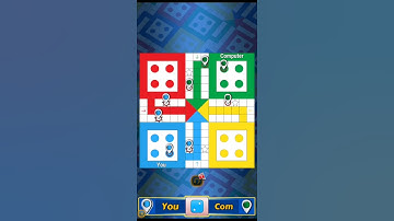 Ludo game | Gameplay in 2 player #ytshort #ludogame #shorts