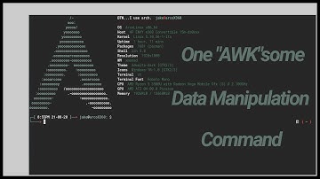Data Manipulation command comparison - AWK vs Cut | Grep