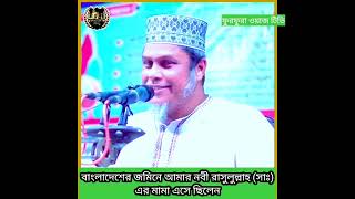 বাংলাদেশের জমিনে আমার নবী রাসুলুল্লাহ (সাঃ) এর মামা এসে ছিলেন।