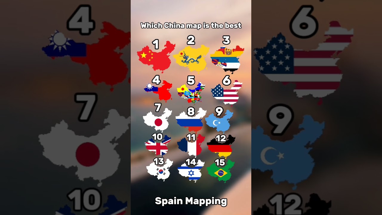 Which China map is the best #geography #history #mapping #map #world #china