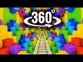 🟩 360° Roller Coaster VR Minecraft Magic Illusion Hypnotizing Virtual Reality 4K