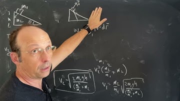 Physics Problem: Block Sliding Down a Movable Wedge (Python Bonus)