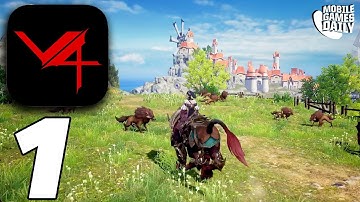 V4 Gameplay Walkthrough Part 1 - Chapter 1 (iOS, Android)