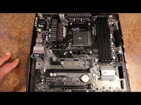 ASRock B450M Pro4 Motherboard Quick Look