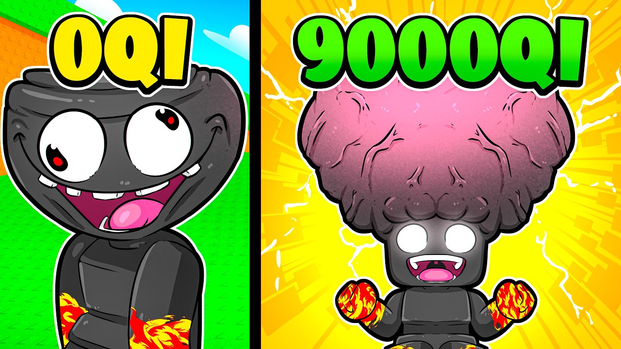 A Cada Segundo Fico MAIS INTELIGENTE no Roblox!