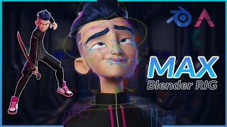 Max - Blender Animation Rig