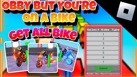 [💥NEW💥]📥Roblox script hack Obby But You’re On a Bike📥|get all bike|balligusapo|mobile/PC|Lion Kc Lee