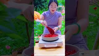 liziqiBeautiful nature and rural life - Enjoy cooking farm-fresh fruits and vegetables#food #美食