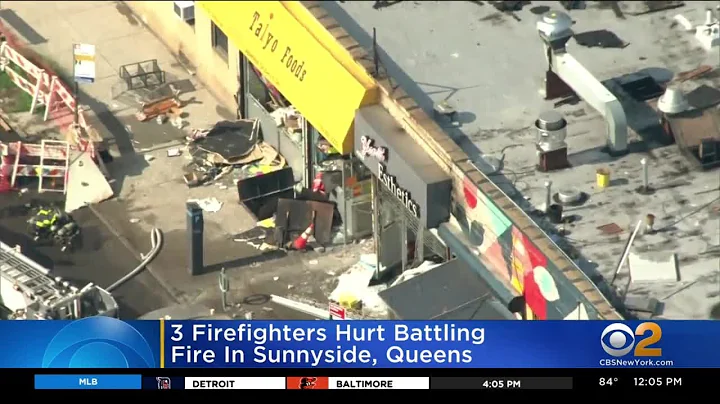 3 Firefighters Hurt Battling Queens Restaurant Fire - DayDayNews