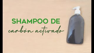 ELABOREMOS UN SHAMPOO DE CARBÓN ACTIVADO