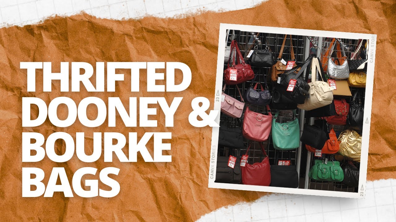 Vintage Dooney & Bourke handbag collection