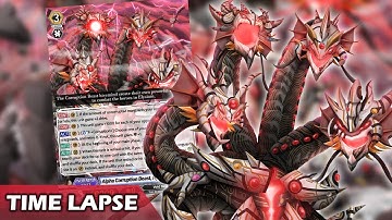 [TIME LAPSE] Alpha Corruption Beast, Hydradjinn _ Card Art – Holostars EN Lore fan art