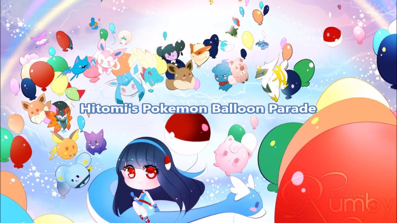 Hitomi's Pokemon Balloon Parade ♥ Speedpaint - YouTube.