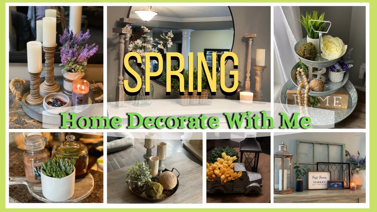 NEW Spring Home Decorate With Me 2021 | Spring Home Decorating Ideas