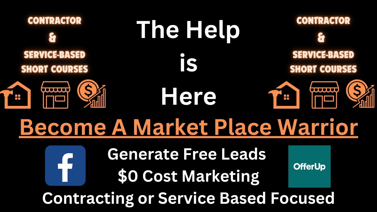Contractor's Guide Maximize Facebook Marketplace for FREE Leads & Sales!