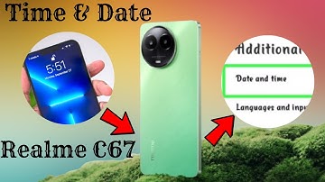 How to set date and time in Realme c67 5g | Realme c67 5g me time set kaise kare | date setting