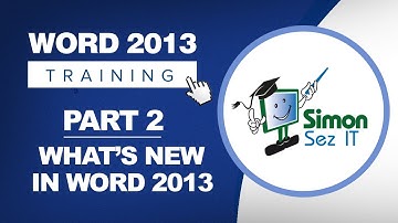 Word 2013 for Beginners Part 2: What