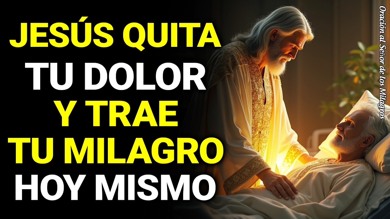 ORACIÓN PODEROSA! DIOS ROMPE TODA ENFERMEDAD AL INSTANTE HOY | Ora con nosotros y siente la sanación