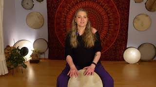 May the Circle be Open – Invitation to Sing Along (German & English) | Frame Drum with Gudrun