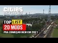 Cities: Skylines - Top list de 20 mods, 15 mods essenciais + 5 mods gráficos pra começar bem em 2021