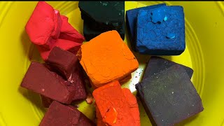 💖❤️🧡💛💚💙💜 RAINBOW DYED GYM CHALK 💜💙💚💛🧡❤️💖 // ASMR // SLEEP AID