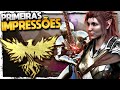 Jogando Ashes of Creation | Gameplay do Alfa 1 - Siege PVP, Nodes, Boss Mundiais | Bem-vindo a Verra