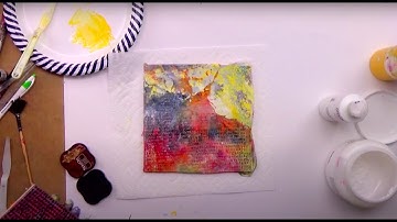 How To Create A Mixed Media Background