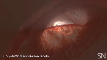 This triple-star system has a bizarre, tilted planet-forming disk | Science News