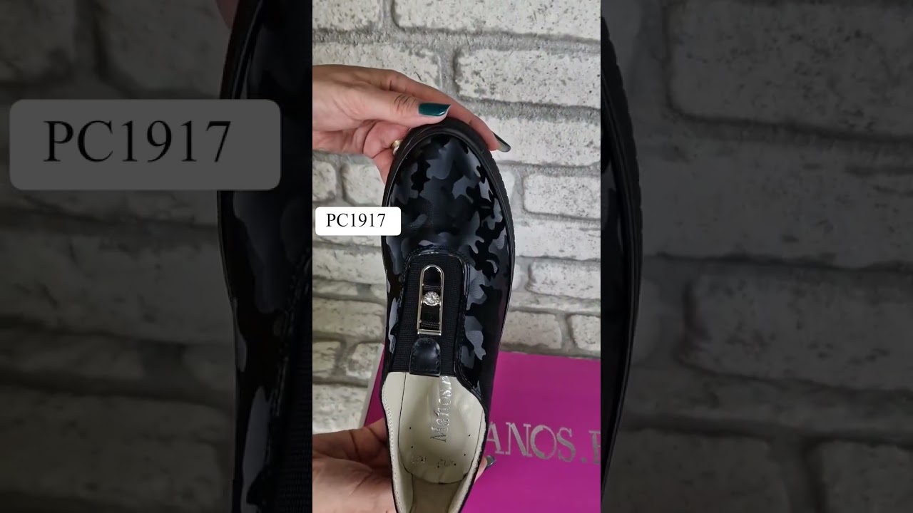 MANOS.RO Pantofi casual dama piele naturala PC1917 