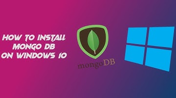 How to install MongoDB on Windows 10