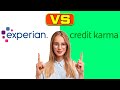 Experian vs credit karma  how do they differ which is more accurate