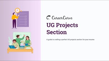 How to Highlight Undergraduate Projects on Your Resume | Perfect for Freshers