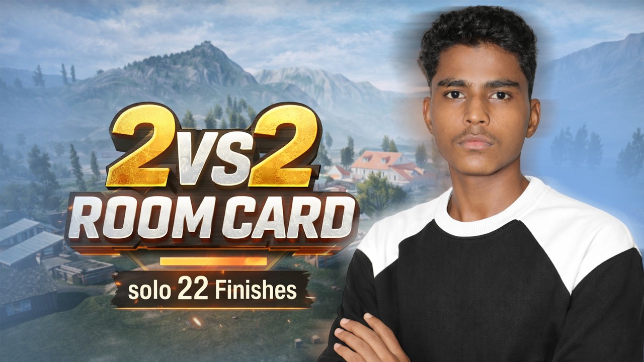 2v2 ROOM CARD CLASH – INTENSE CLOSE FIGHT | BGMI