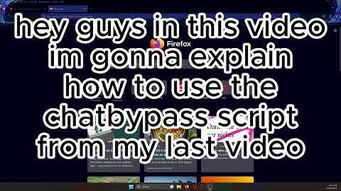 Explanation for my last video Fe chat bypasser script (link in comment or desc)