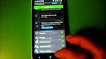 Lookout Android App - Hands on