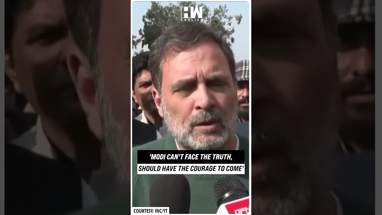 Рахул Ганди из Конгресса: «Правительство Моди заверило, что оппозиции будет позволено высказаться...