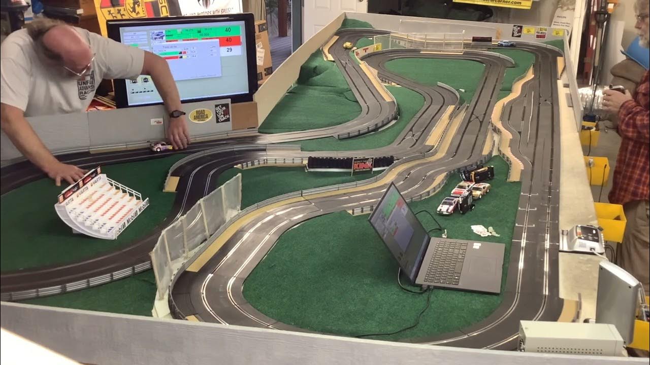 Nsr vs scalextric with a 3d printed chassis. 11/31/2022 YouTube