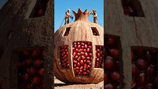 POMEGRANATE AI Timelapse video #phonk #music #shortvideo #shorts #shortsfeed #fox #shortsvideo