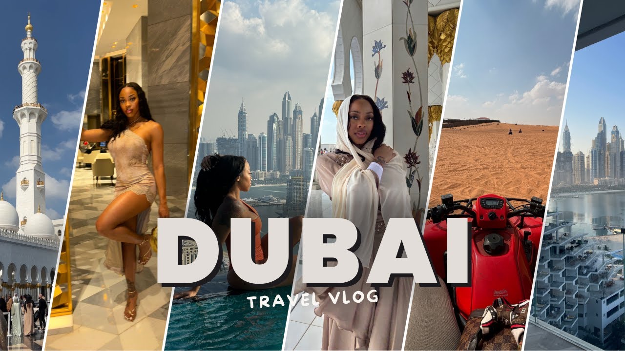 DUBAI TRAVEL VLOG | Private Yacht | Infinity Sky Pool | Luxury Hotel | Desert Safari