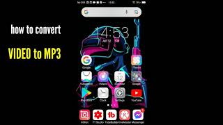 HOW TO CONVERT VIDEO|MP4 TO MP3|on android device|Tagalog tutorial|